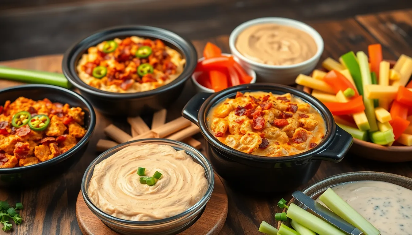 Best BBQ Chicken Dip Recipe - Creamy, Cheesy & Ready in 20 Minutes 14 Best BBQ Chicken Dip Recipe - Creamy, Cheesy & Ready in 20 Minutes 13