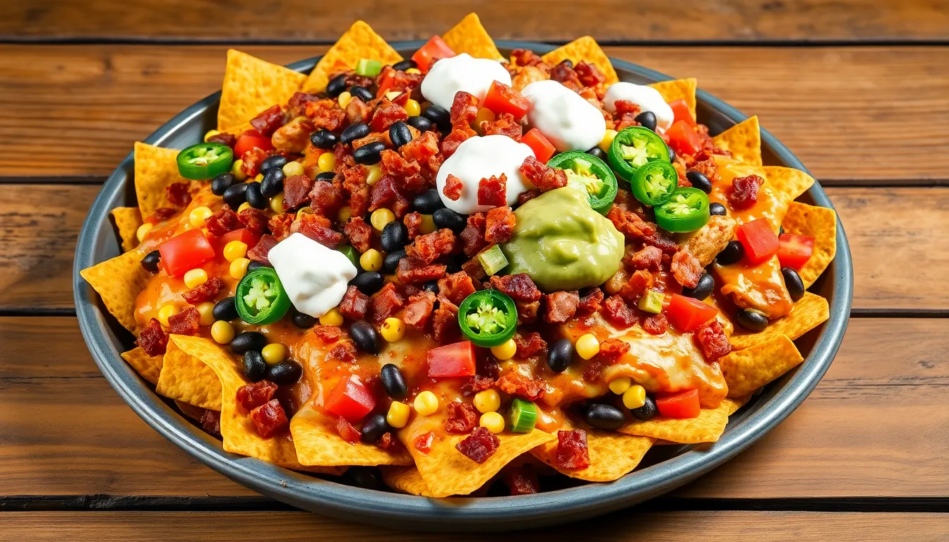 BBQ Chicken Nachos Recipe: Easy 20-Minute Loaded Nacho Recipe 14 BBQ Chicken Nachos Recipe: Easy 20-Minute Loaded Nacho Recipe 13