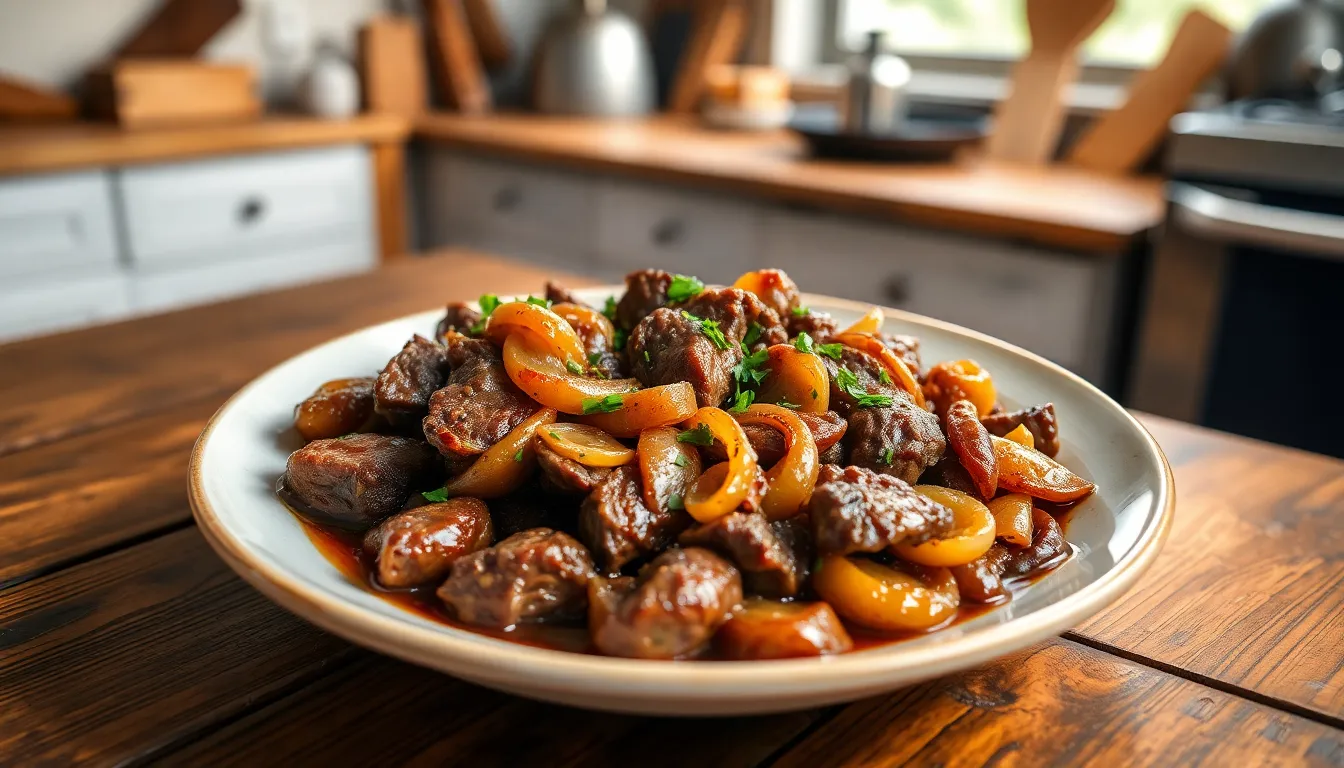 Easy Beef Liver and Onions Recipe: Tender, Flavorful & Restaurant-Quality 14 Easy Beef Liver and Onions Recipe: Tender, Flavorful & Restaurant-Quality 13