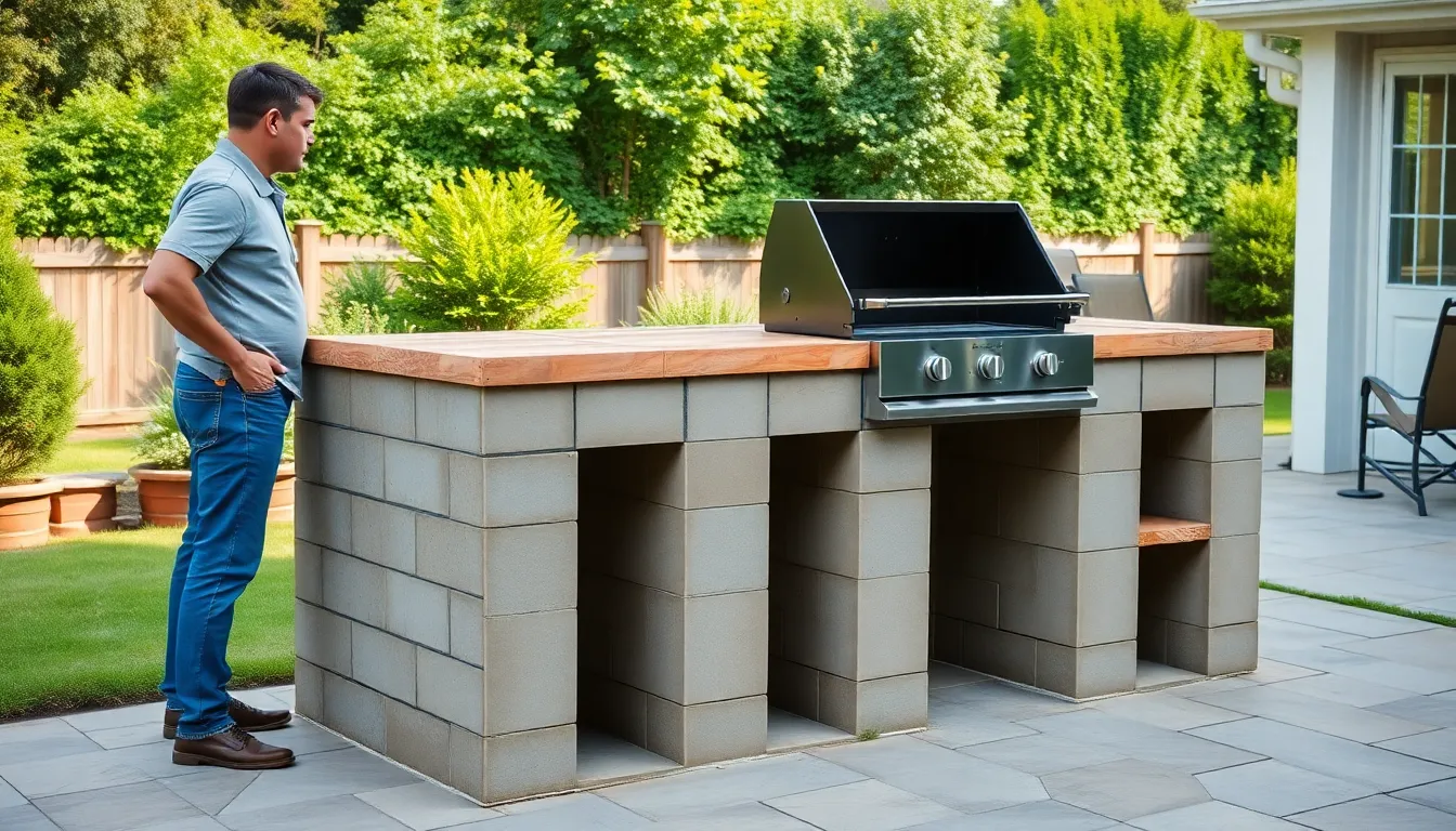 30 Built In BBQ Ideas: Transform Your Outdoor Barbeque Grill Area Into Paradise 14 30 Built In BBQ Ideas: Transform Your Outdoor Barbeque Grill Area Into Paradise 13