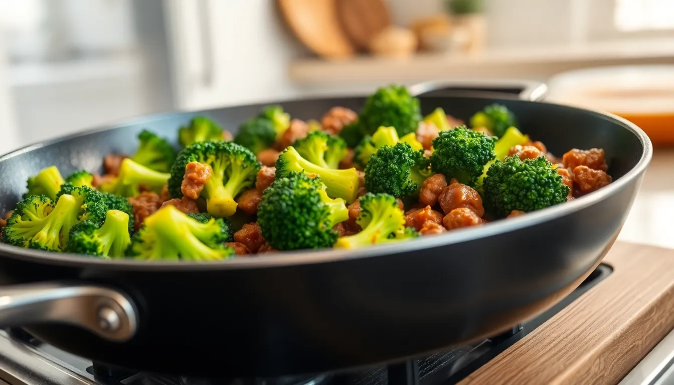 Easy Ground Beef Broccoli Recipe: 20-Minute One-Skillet Dinner 13