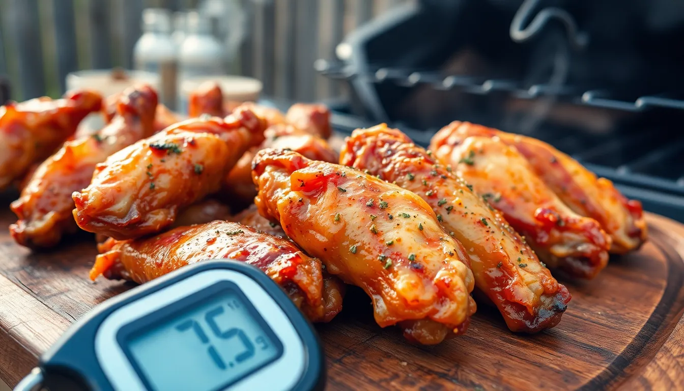 Smoked Chicken Wings Recipe: Crispy Skin, Juicy Meat Every Time 14 Smoked Chicken Wings Recipe: Crispy Skin, Juicy Meat Every Time 13