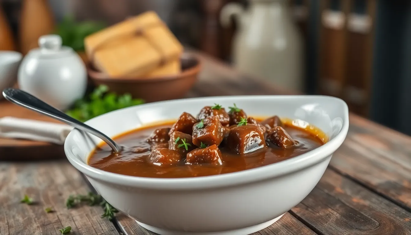 Best Beef Gravy Recipe: Restaurant-Quality Results in 20 Minutes 16 Best Beef Gravy Recipe: Restaurant-Quality Results in 20 Minutes 15
