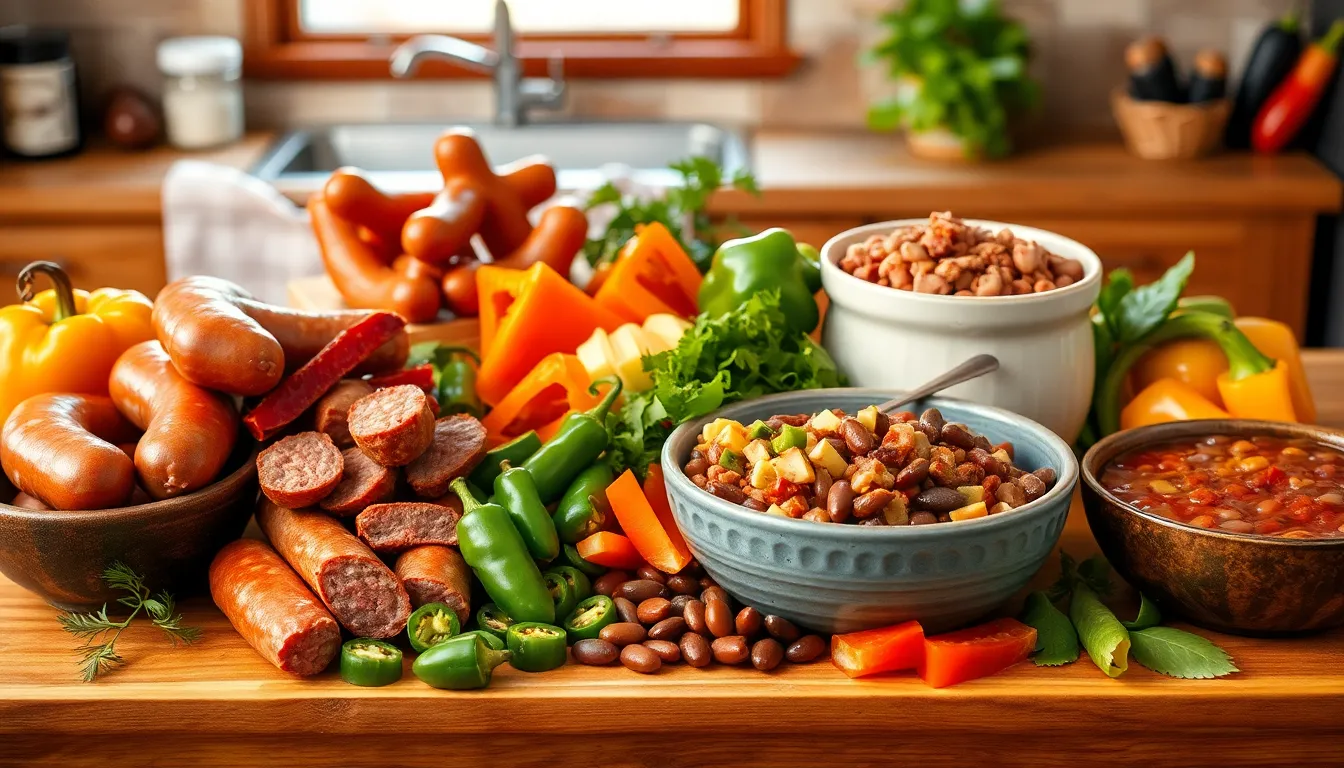 Hearty Sausage and Beef Chili Recipe - Perfect for Cold Weather Comfort Food 16 Hearty Sausage and Beef Chili Recipe - Perfect for Cold Weather Comfort Food 15