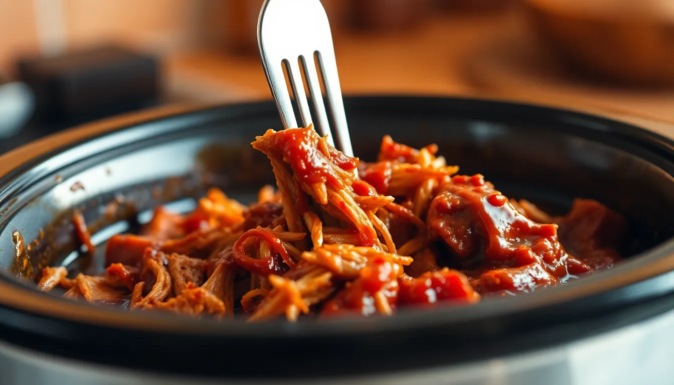 Easy Crockpot BBQ Chicken Recipe (Tender & Juicy in 6 Hours!) 16 Easy Crockpot BBQ Chicken Recipe (Tender & Juicy in 6 Hours!) 15
