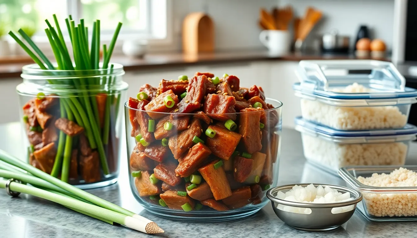 Healthy Mongolian Beef Recipe: 40% Fewer Calories in Just 20 Minutes 16 Healthy Mongolian Beef Recipe: 40% Fewer Calories in Just 20 Minutes 15