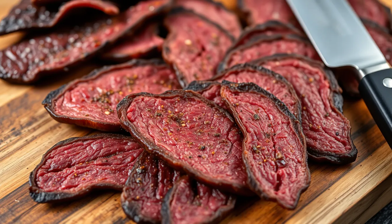 Easy Keto Beef Jerky Recipe: Homemade Low-Carb Snack in 4 Steps 16 Easy Keto Beef Jerky Recipe: Homemade Low-Carb Snack in 4 Steps 15
