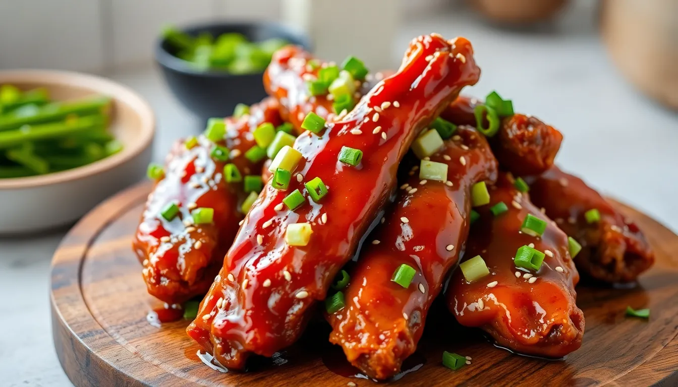 Korean BBQ Wings Recipe: Crispy, Sticky & Better Than Takeout (Easy Method!) 16 Korean BBQ Wings Recipe: Crispy, Sticky & Better Than Takeout (Easy Method!) 15