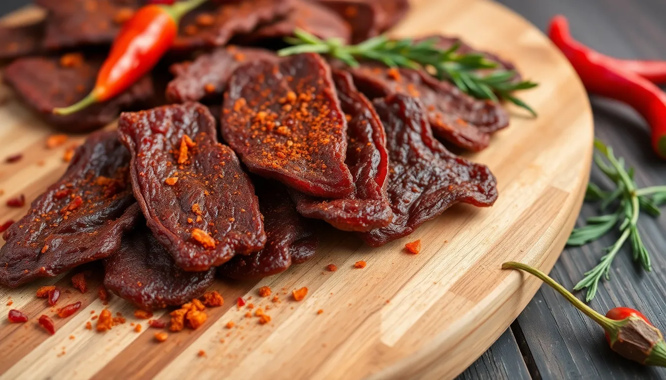Best Spicy Beef Jerky Recipe Using a Dehydrator - Homemade & Flavorful 16 Best Spicy Beef Jerky Recipe Using a Dehydrator - Homemade & Flavorful 15