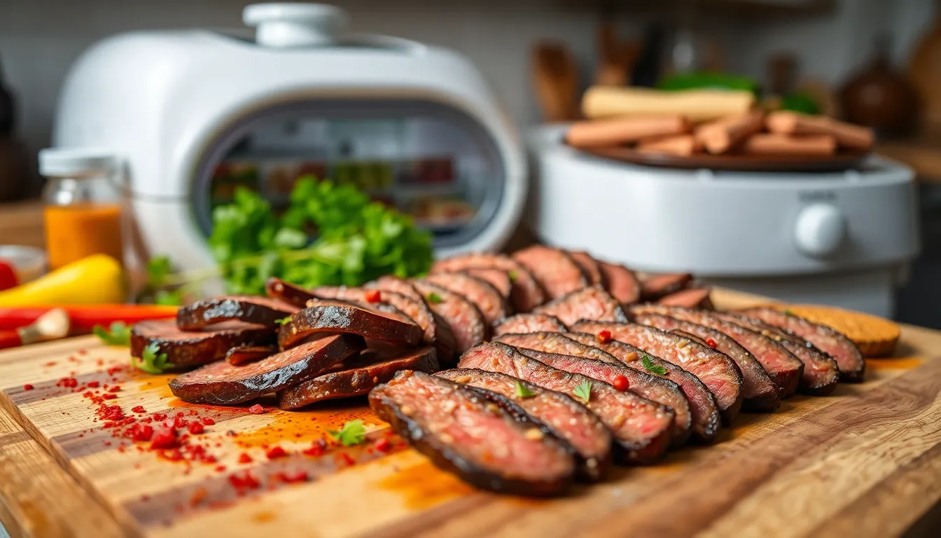 Homemade Teriyaki Beef Jerky Recipe Using a Dehydrator (Easy Step-by-Step Guide) 16 Homemade Teriyaki Beef Jerky Recipe Using a Dehydrator (Easy Step-by-Step Guide) 15