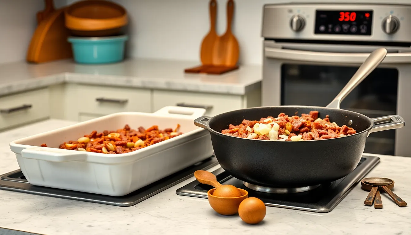 Easy Baked Beans Recipe with Ground Beef - Perfect Family Dinner in Under 2 Hours 2 Easy Baked Beans Recipe with Ground Beef - Perfect Family Dinner in Under 2 Hours 1