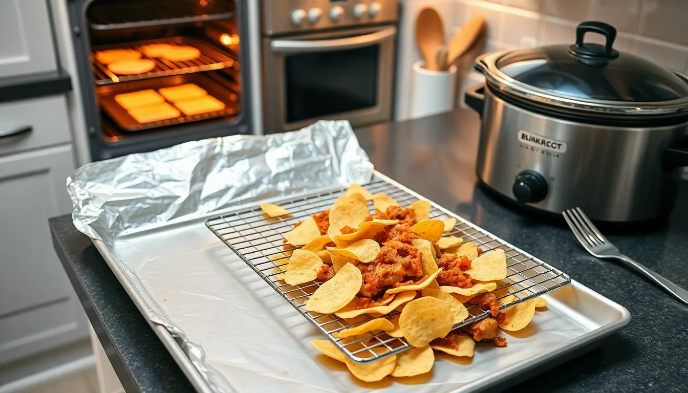 BBQ Chicken Nachos Recipe: Easy 20-Minute Loaded Nacho Recipe 2 BBQ Chicken Nachos Recipe: Easy 20-Minute Loaded Nacho Recipe 1