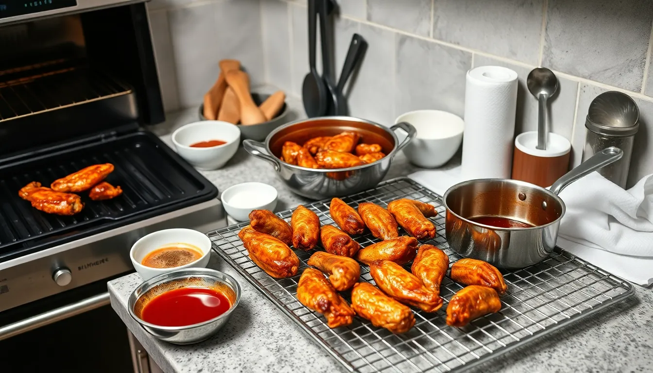 The Best BBQ Sauce for Wings Recipe - Sweet, Smoky & Tangy Homemade Sauce 2 The Best BBQ Sauce for Wings Recipe - Sweet, Smoky & Tangy Homemade Sauce 1