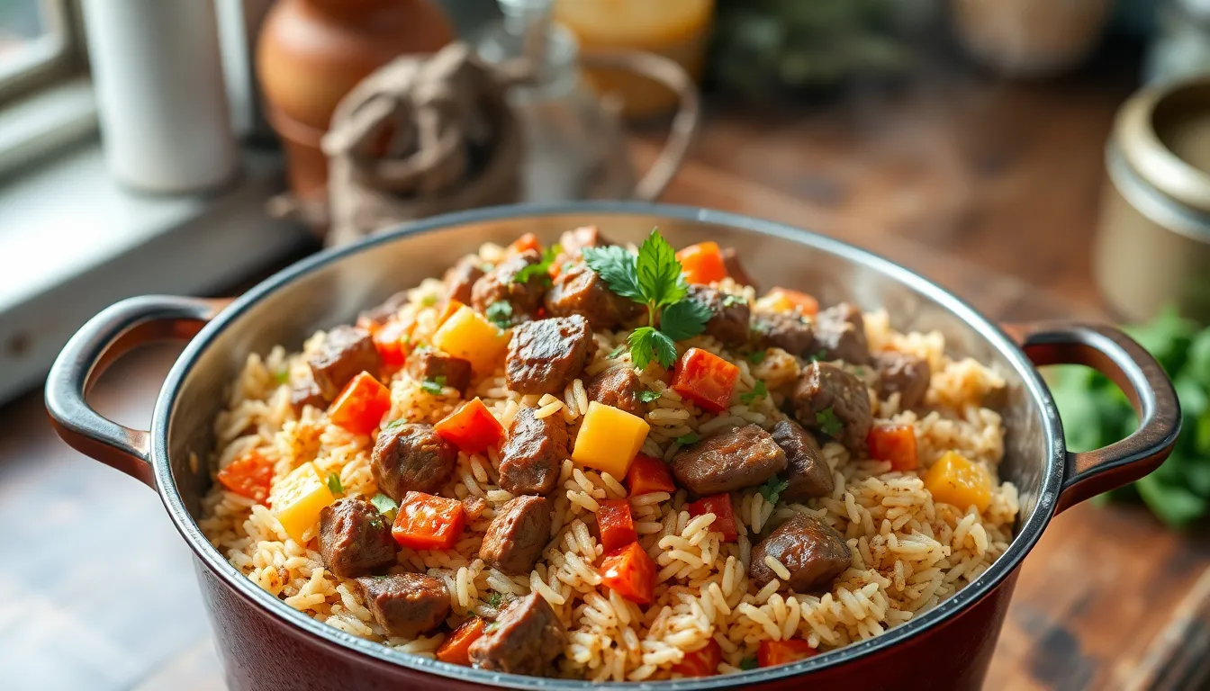 Authentic Kenyan Beef Pilau Rice Recipe - Easy Step-by-Step Guide 3