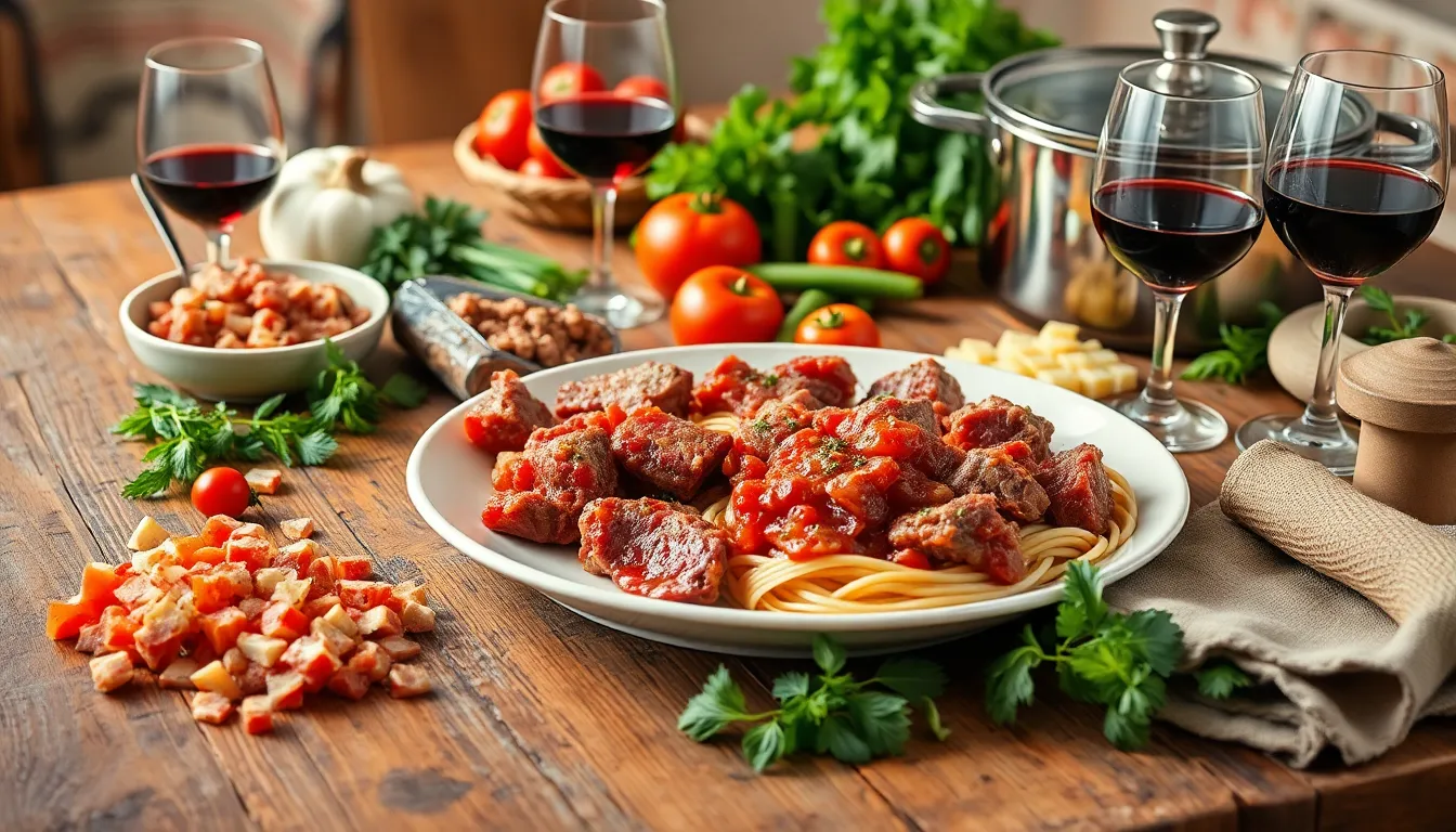 Easy Slow Cooker Beef Ragu Recipe: Restaurant-Quality in 6 Hours (No Stirring!) 2 Easy Slow Cooker Beef Ragu Recipe: Restaurant-Quality in 6 Hours (No Stirring!) 1