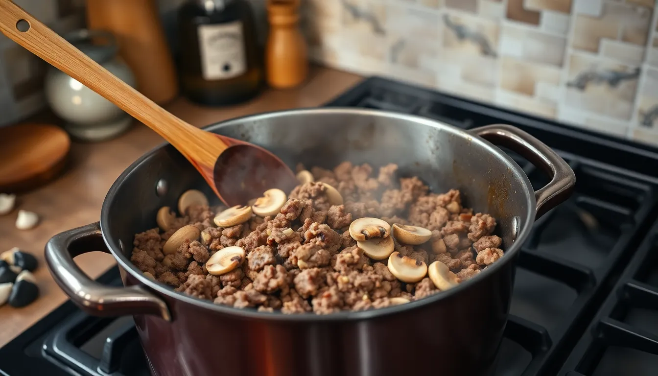 Easy Ground Beef Stroganoff Recipe - Ready in 30 Minutes 2 Easy Ground Beef Stroganoff Recipe - Ready in 30 Minutes 1