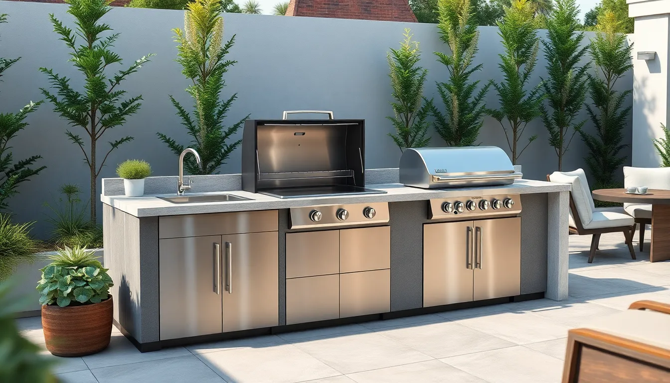 30 Built In BBQ Ideas: Transform Your Outdoor Barbeque Grill Area Into Paradise 2 30 Built In BBQ Ideas: Transform Your Outdoor Barbeque Grill Area Into Paradise 1