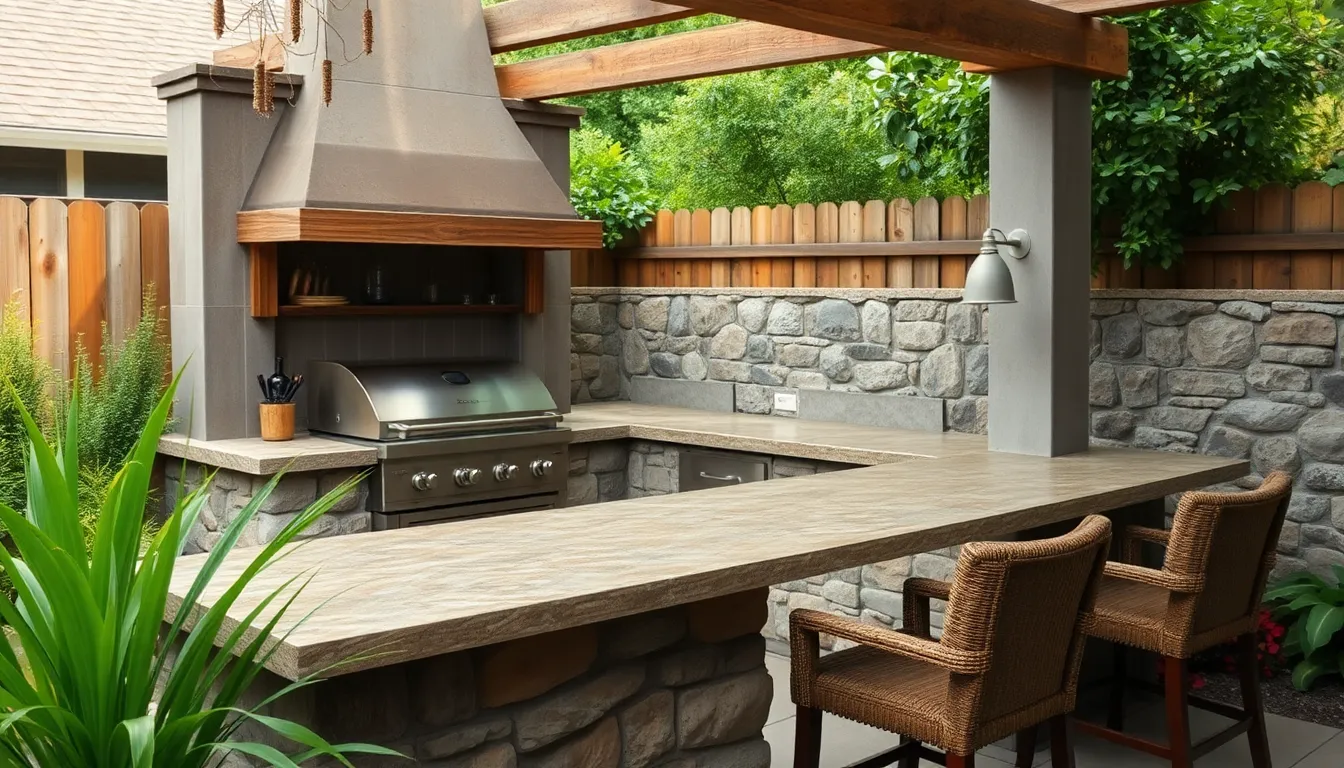 DIY Outdoor BBQ Area: Build Your Dream Backyard Cooking Space on Any Budget 2 DIY Outdoor BBQ Area: Build Your Dream Backyard Cooking Space on Any Budget 1