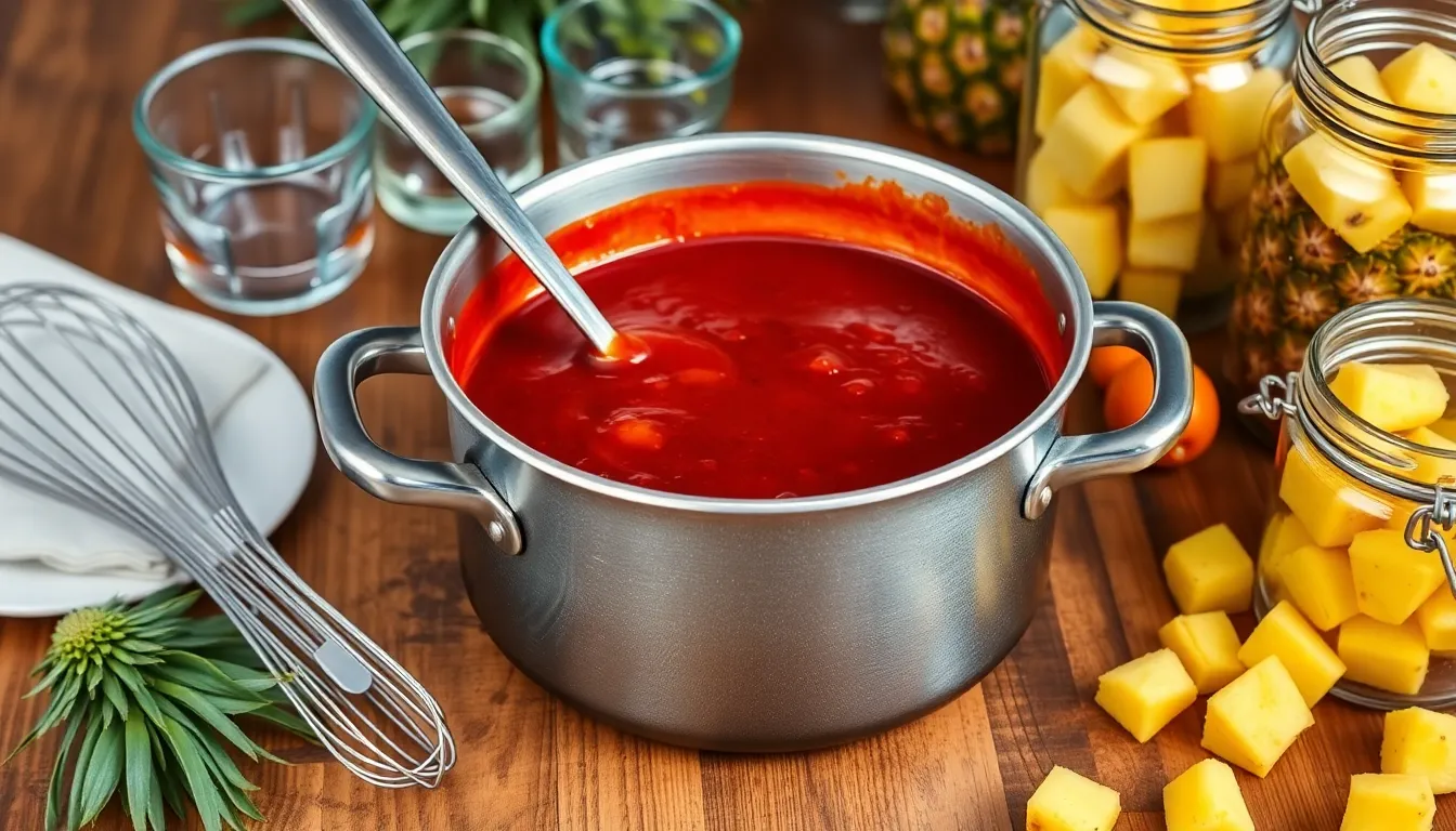 Authentic Hawaiian BBQ Sauce Recipe: Sweet & Tangy in 30 Minutes 2 Authentic Hawaiian BBQ Sauce Recipe: Sweet & Tangy in 30 Minutes 1