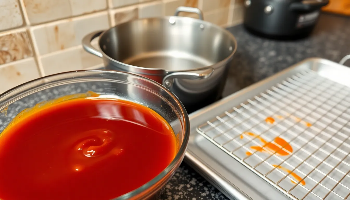 Best Homemade Honey BBQ Sauce for Wings Recipe (15 Minutes!) 2 Best Homemade Honey BBQ Sauce for Wings Recipe (15 Minutes!) 1