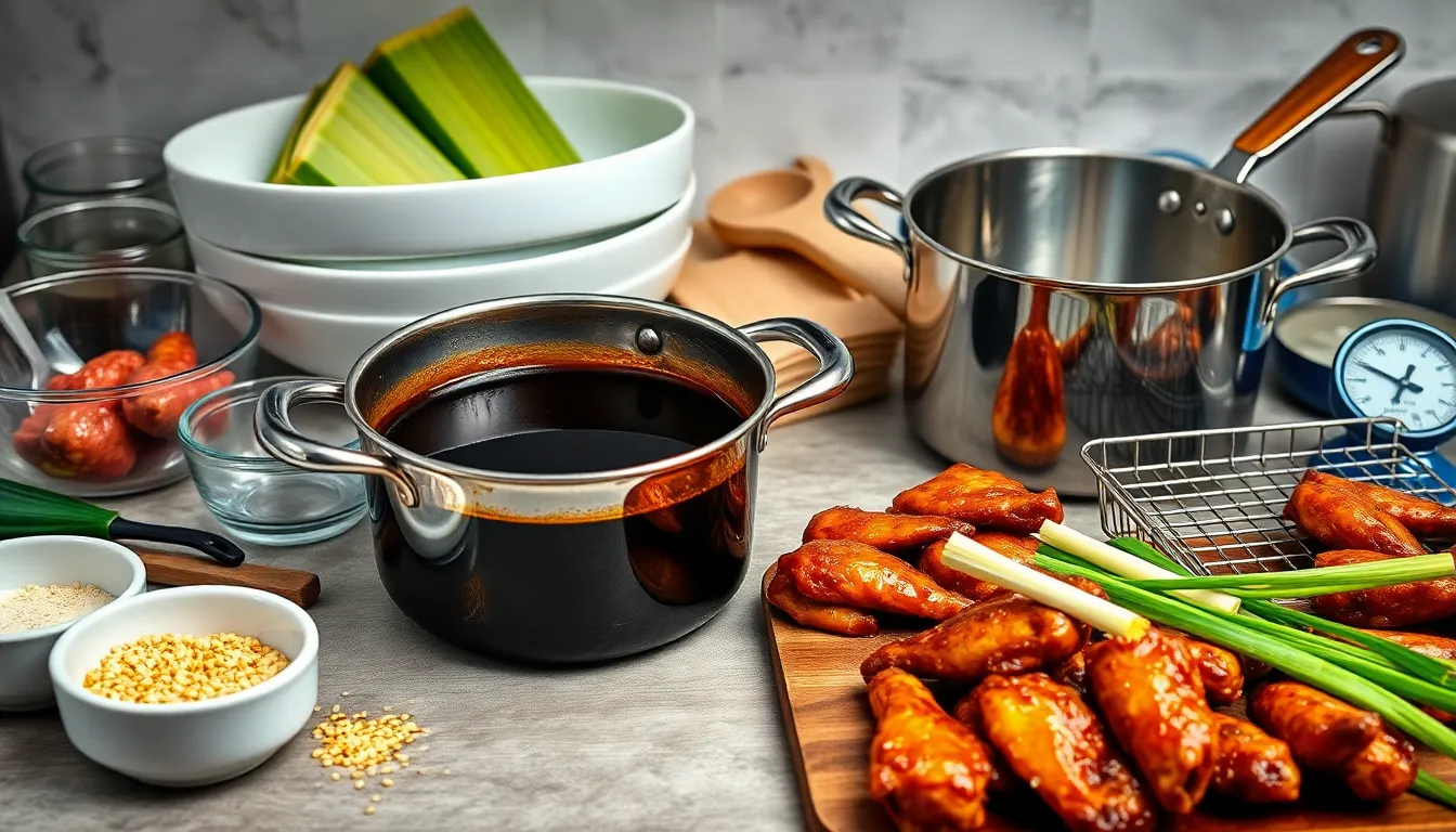 Korean BBQ Wings Recipe: Crispy, Sticky & Better Than Takeout (Easy Method!) 2 Korean BBQ Wings Recipe: Crispy, Sticky & Better Than Takeout (Easy Method!) 1