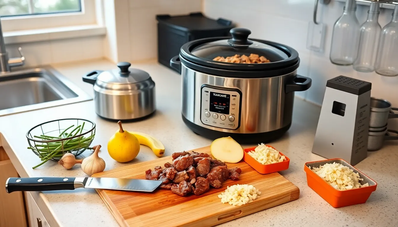 Korean Beef Slow Cooker Recipe: Easy Tender Beef in 8 Hours 2 Korean Beef Slow Cooker Recipe: Easy Tender Beef in 8 Hours 1