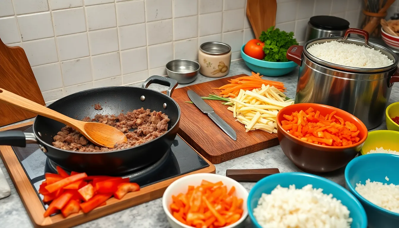 Easy Mexican Rice Bowl Recipe with Ground Beef (Ready in 30 Minutes!) 2 Easy Mexican Rice Bowl Recipe with Ground Beef (Ready in 30 Minutes!) 1