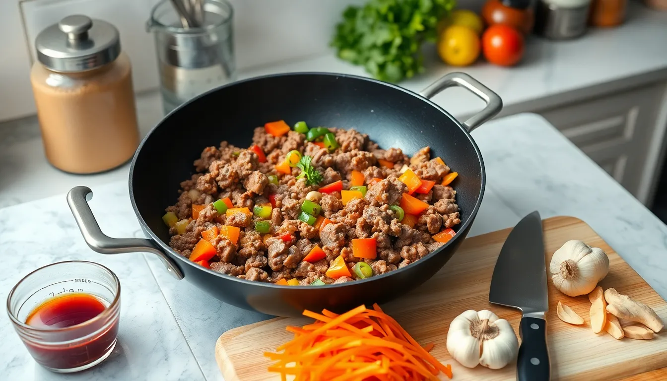 Easy 20-Minute Ramen and Ground Beef Recipe for Busy Weeknight Dinners 2 Easy 20-Minute Ramen and Ground Beef Recipe for Busy Weeknight Dinners 1