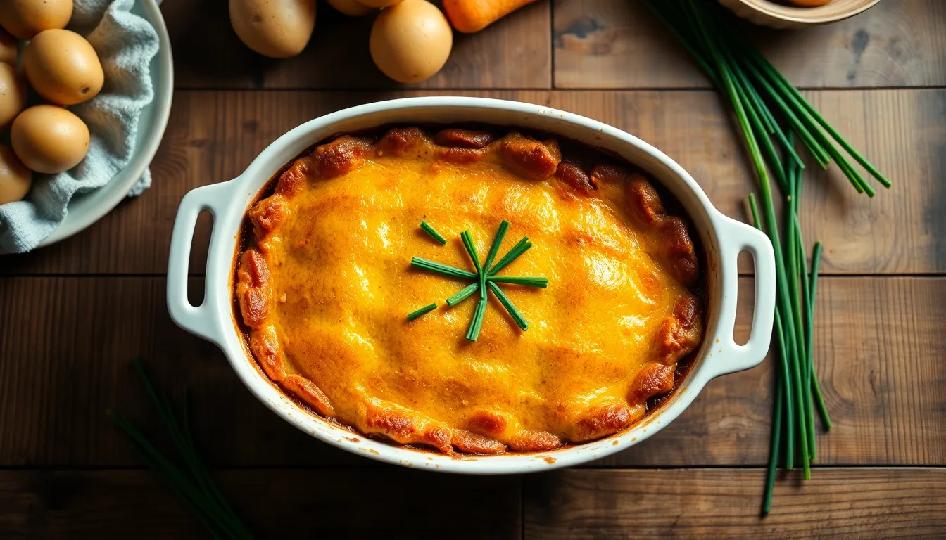 Easy Ground Beef Shepherd's Pie Recipe - Perfect Comfort Food in 60 Minutes 4 Easy Ground Beef Shepherd's Pie Recipe - Perfect Comfort Food in 60 Minutes 3