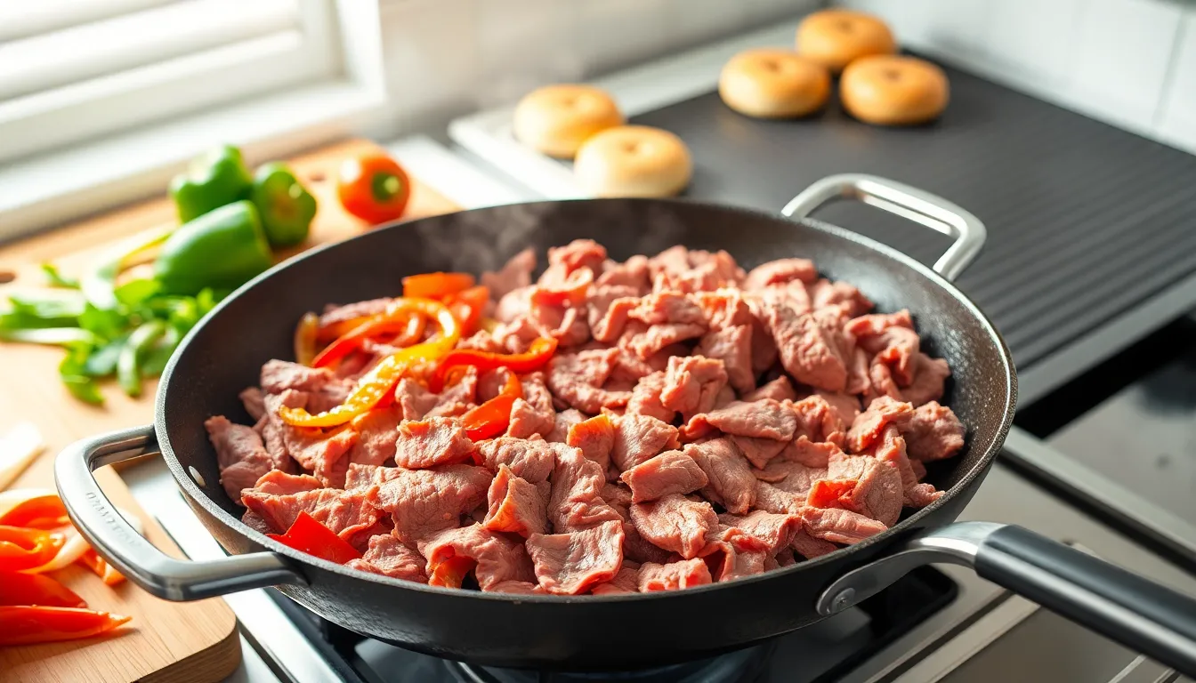 Perfect Shaved Beef Sandwich Recipe (Better Than Deli!) 2 Perfect Shaved Beef Sandwich Recipe (Better Than Deli!) 1