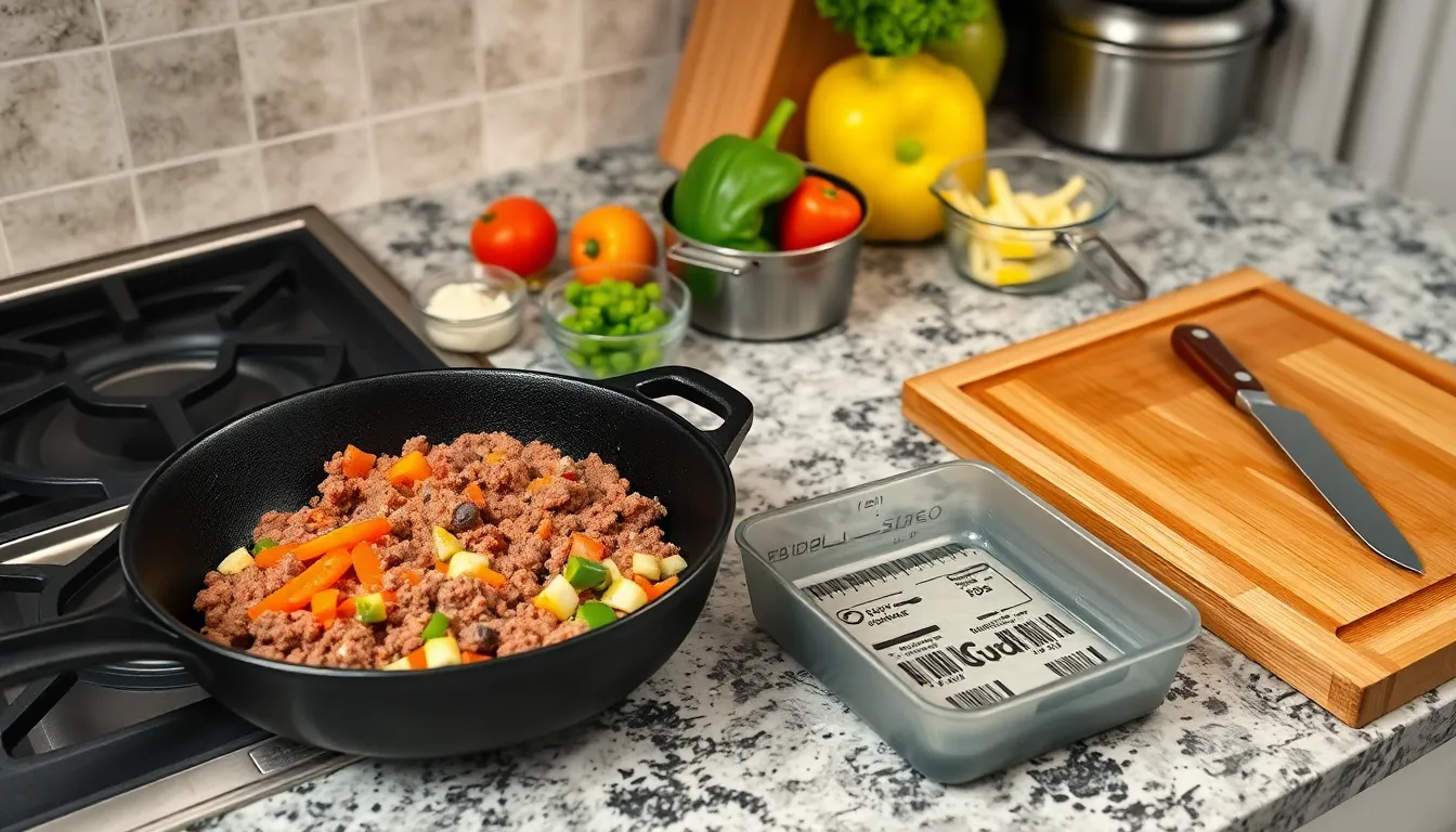 Easy Stuffed Bell Peppers with Ground Beef Recipe (Ready in 40 Minutes!) 2 Easy Stuffed Bell Peppers with Ground Beef Recipe (Ready in 40 Minutes!) 1