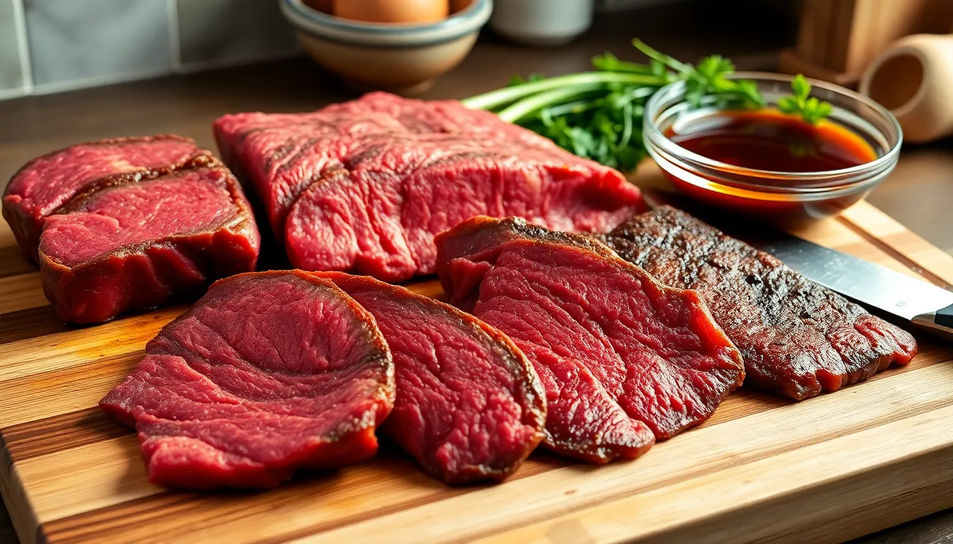 Homemade Teriyaki Beef Jerky Recipe Using a Dehydrator (Easy Step-by-Step Guide) 2 Homemade Teriyaki Beef Jerky Recipe Using a Dehydrator (Easy Step-by-Step Guide) 1