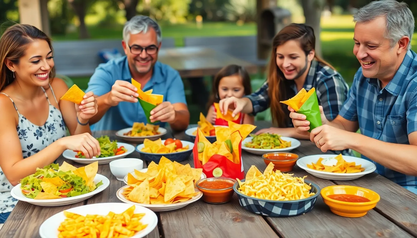 Easy Walking Taco Recipe with Ground Beef - Perfect for Game Day & Parties 2 Easy Walking Taco Recipe with Ground Beef - Perfect for Game Day & Parties 1