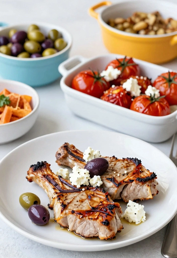 10 Baked Pork Chop Recipes for Simple Hearty Meals 6. Mediterranean Baked Pork Chops