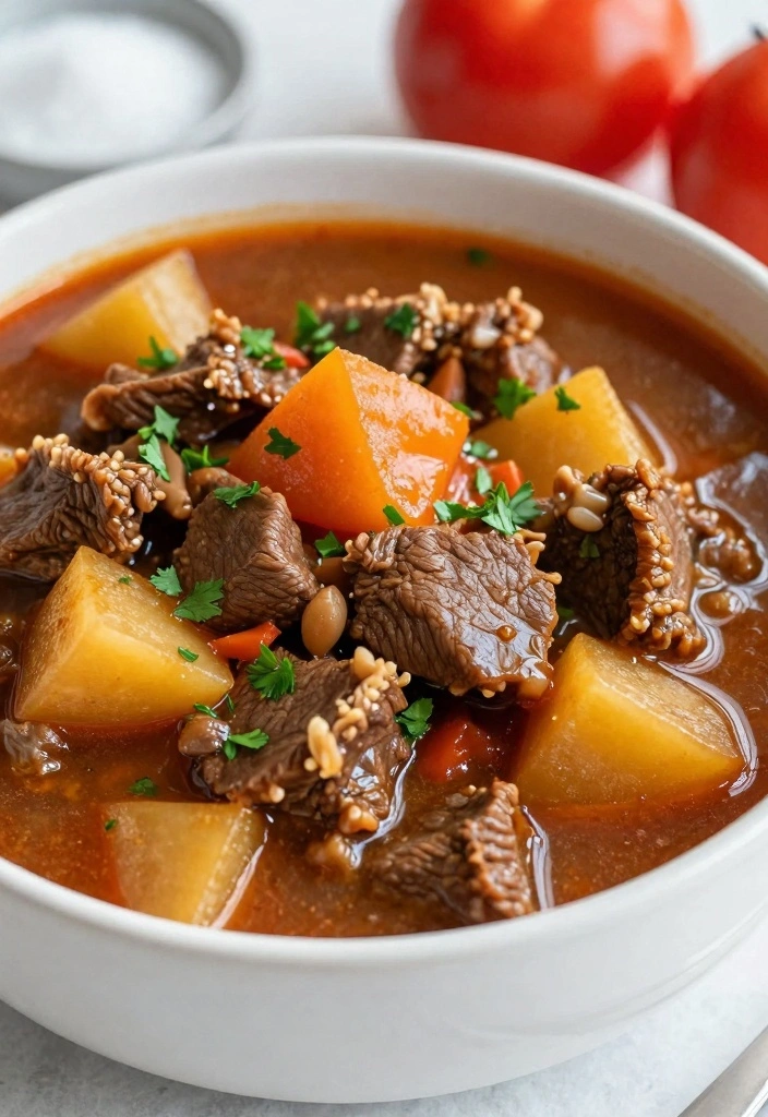 10 Beef Stew Meat Recipes for Warm Tender Comforting Dinners 75 10 Beef Stew Meat Recipes for Warm Tender Comforting Dinners - 8. Sweet & Sour Beef Stew