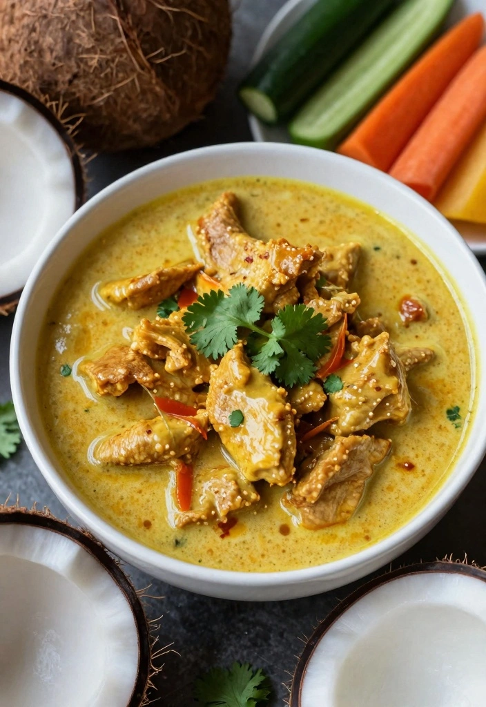 10 Easy Pork Fillet Recipes for Tender Quick Meals - 8. Coconut Curry Pork Fillet