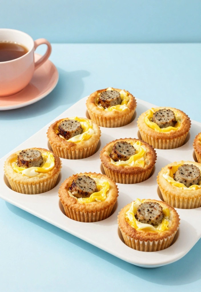 10 Healthy Sausage Recipes With Lighter Flavorful Twists 100 10 Healthy Sausage Recipes With Lighter Flavorful Twists - 10. Egg and Sausage Breakfast Muffins