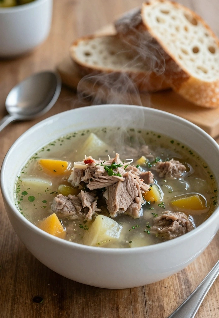 10 Leftover Pork Loin Recipes for Easy Second Day Meals 56 10 Leftover Pork Loin Recipes for Easy Second Day Meals - 6. Pork Loin Soup