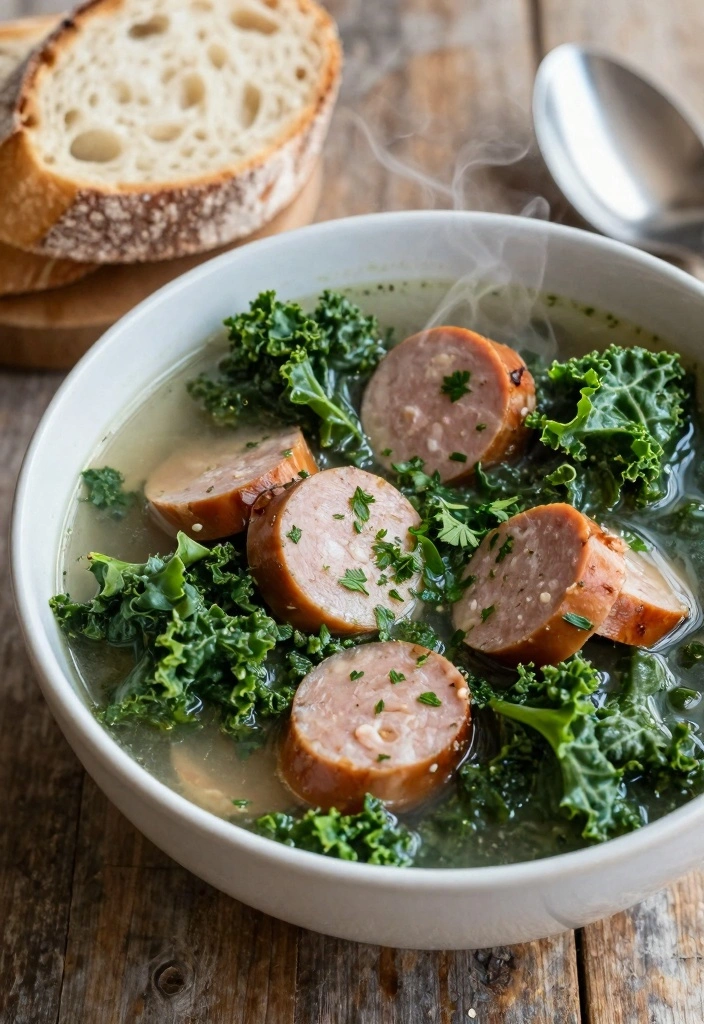 10 Polish Sausage Recipes for Bold Cozy Dinners 100 10 Polish Sausage Recipes for Bold Cozy Dinners - 10. Polish Sausage and Kale Soup