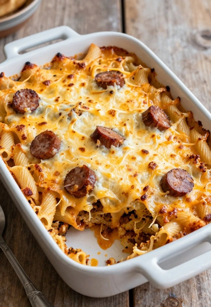 10 Polish Sausage Recipes for Bold Cozy Dinners 45 10 Polish Sausage Recipes for Bold Cozy Dinners - 5. Polish Sausage Pasta Bake