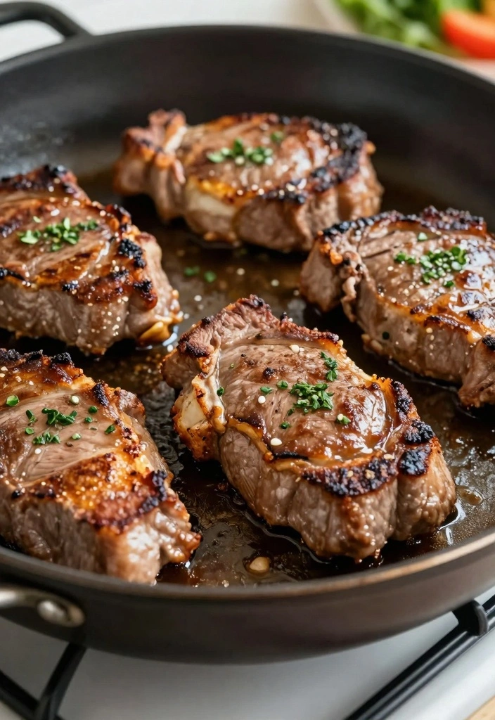 10 Pork Steak Recipes for Rich Juicy Weeknight Meals 1 10 Pork Steak Recipes for Rich Juicy Weeknight Meals - 1. Garlic Butter Pork Steaks