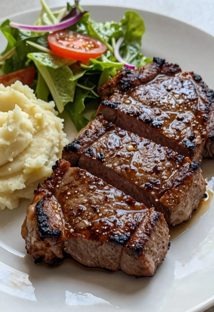 10 Pork Steak Recipes for Rich Juicy Weeknight Meals 12 10 Pork Steak Recipes for Rich Juicy Weeknight Meals - 2. Honey Mustard Glazed Pork Steaks