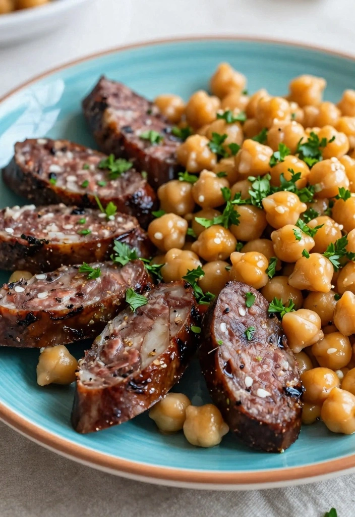 10 Sausage Crockpot Recipes for Simple Hands Off Meals 42 10 Sausage Crockpot Recipes for Simple Hands Off Meals - 5. Mediterranean Sausage and Chickpeas