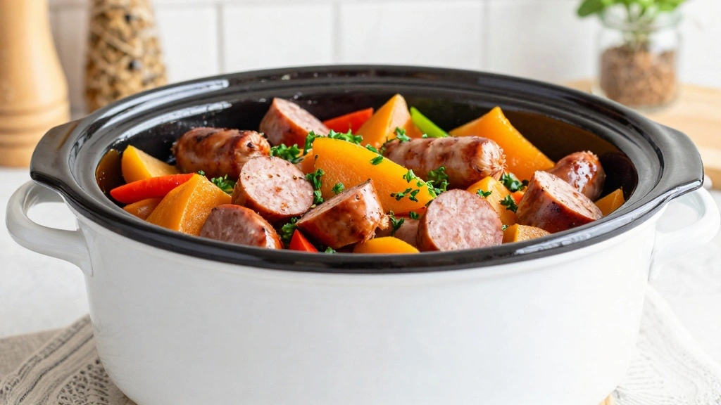 10 Sausage Crockpot Recipes for Simple Hands Off Meals
