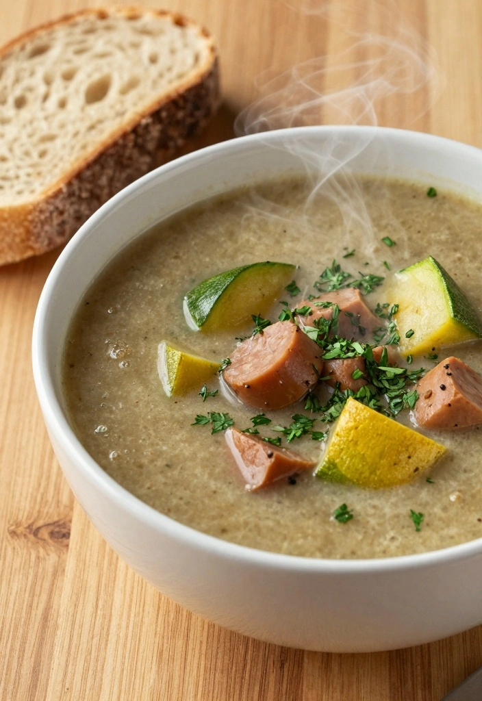 10 Sausage and Zucchini Recipes for Fresh Quick Meals 68 10 Sausage and Zucchini Recipes for Fresh Quick Meals - 7. Sausage and Zucchini Soup