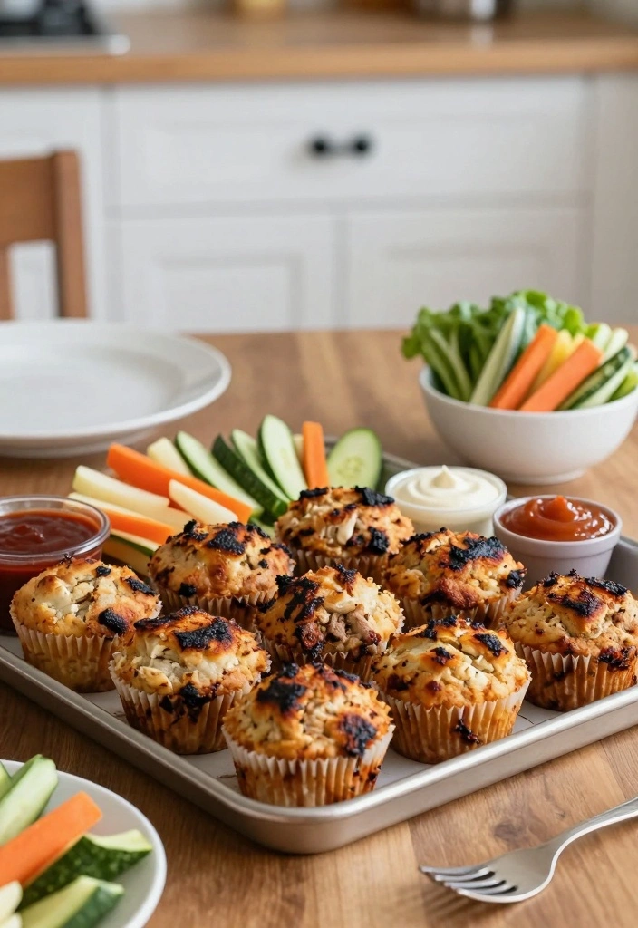 10 Turkey Meatloaf Recipes for Lighter Comforting Dinners - 3. BBQ Turkey Meatloaf Muffins