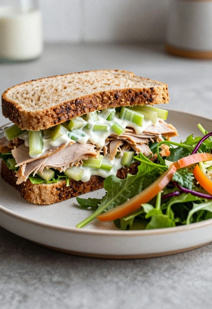 10 Turkey Sandwich Meat Recipes for Easy Tasty Lunches 63 10 Turkey Sandwich Meat Recipes for Easy Tasty Lunches - 7. Turkey Salad Sandwich