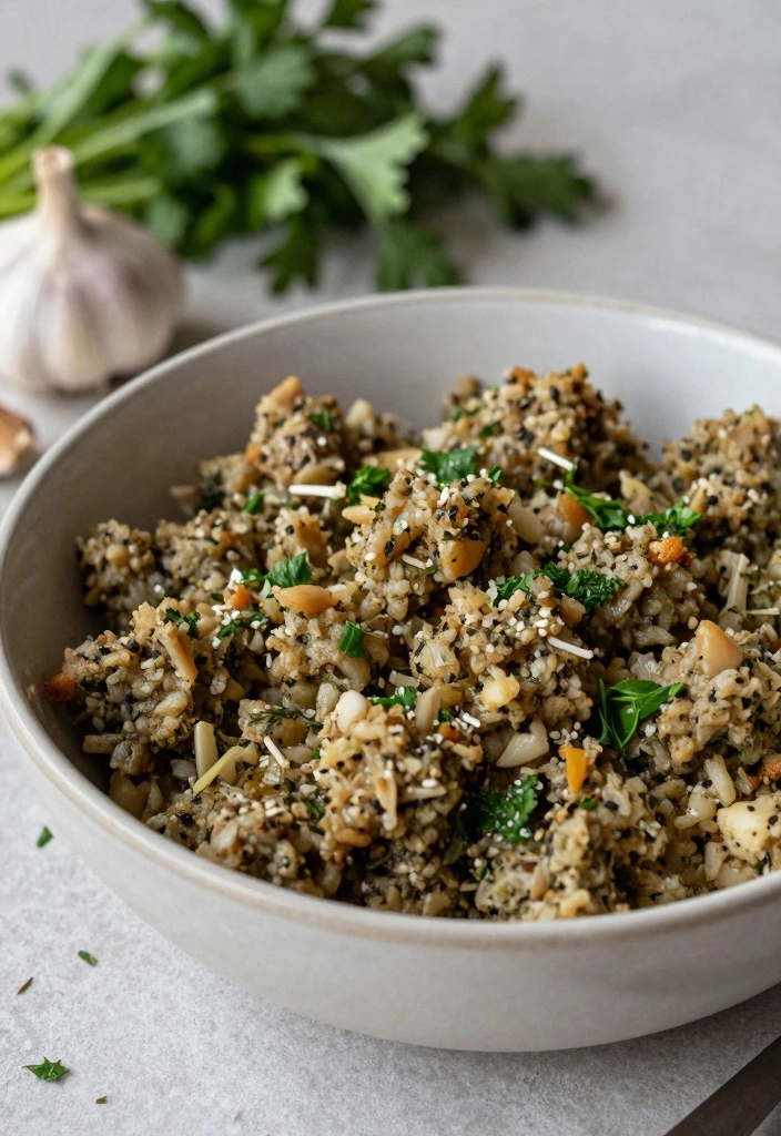 10 Turkey Stuffing Recipes for Classic Cozy Holiday Flavor 100 10 Turkey Stuffing Recipes for Classic Cozy Holiday Flavor - 10. Herb and Garlic Stuffing