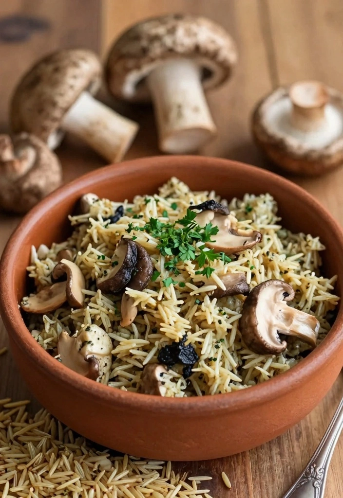 10 Turkey Stuffing Recipes for Classic Cozy Holiday Flavor 23 10 Turkey Stuffing Recipes for Classic Cozy Holiday Flavor - 3. Wild Rice and Mushroom Stuffing