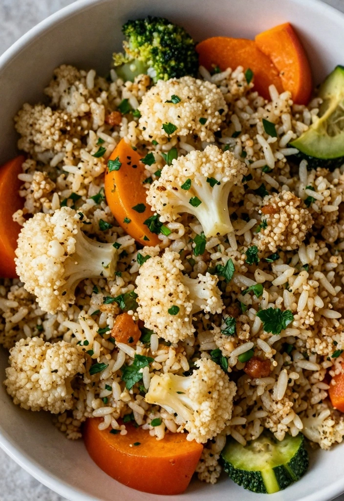 10 Turkey Stuffing Recipes for Classic Cozy Holiday Flavor 78 10 Turkey Stuffing Recipes for Classic Cozy Holiday Flavor - 8. Cauliflower Rice Stuffing